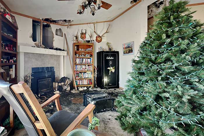 Residential Fire Damage Restoration